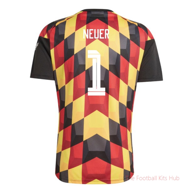 Germany 2026-2027 Home Pre-Match Shirt (Kids) (Neuer 1)