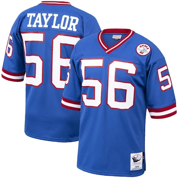 None Lawrence Taylor  Jersey - Royal | NFL Player Jersey | NFL Footbal
