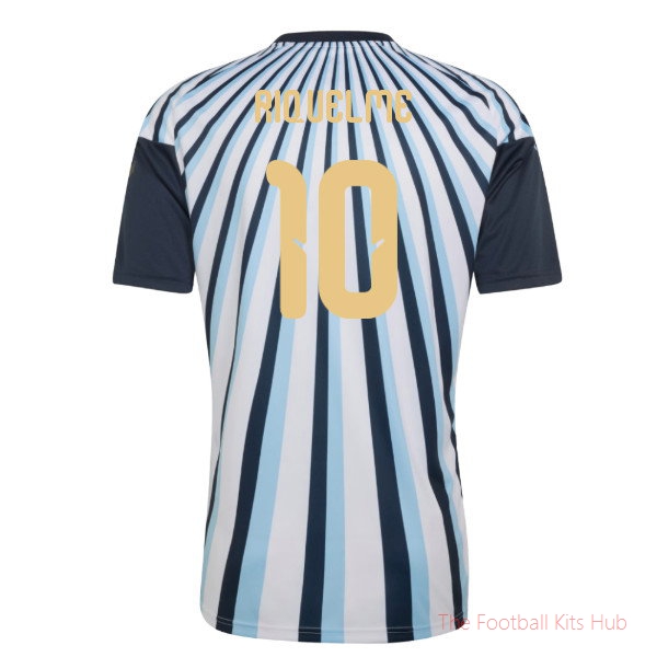 Premium Argentina 2026-2027 Home Pre-Match Shirt (Riquelme 10)