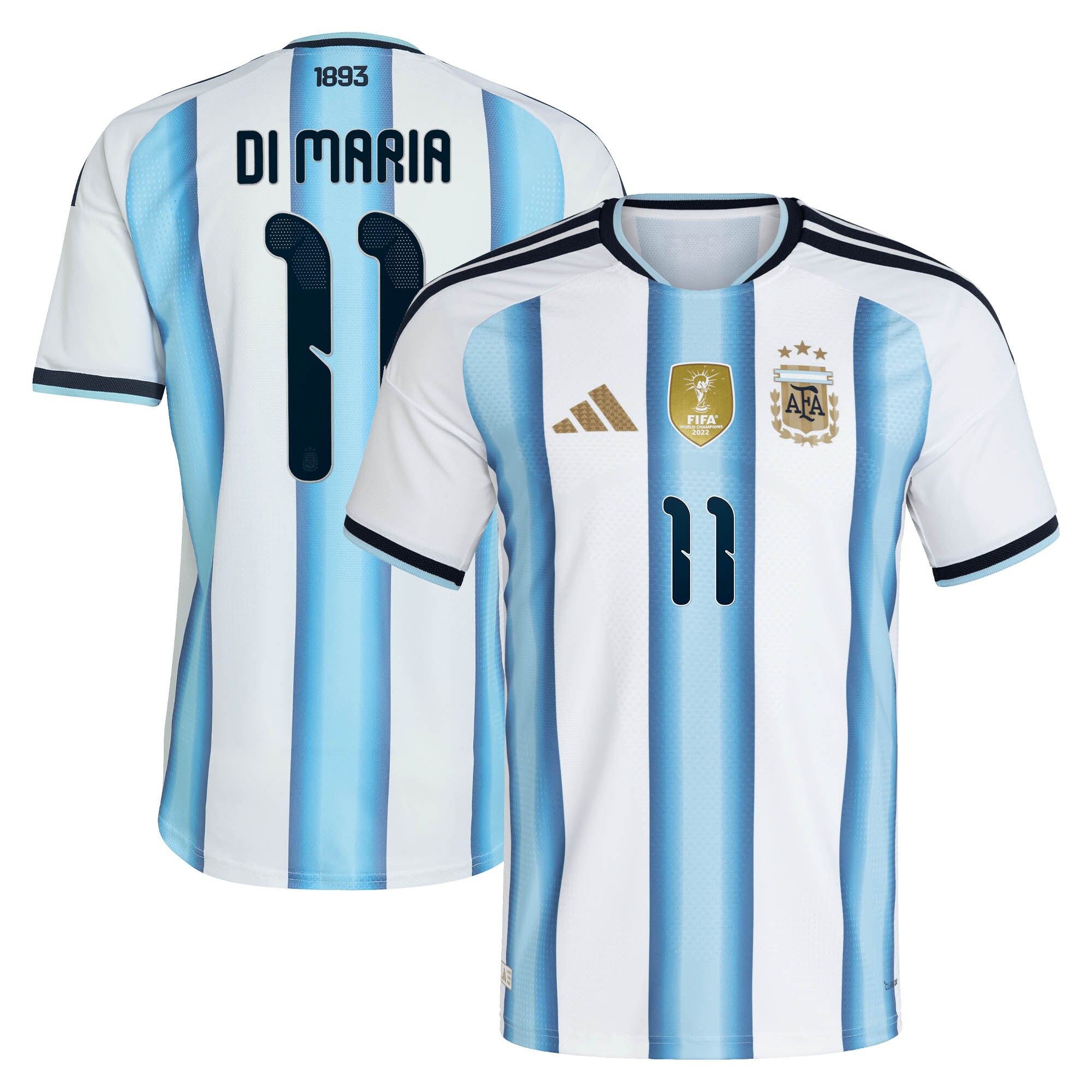 [SJH] Angel Di Maria Argentina National Team 2026 Home Authentic Jersey - White
