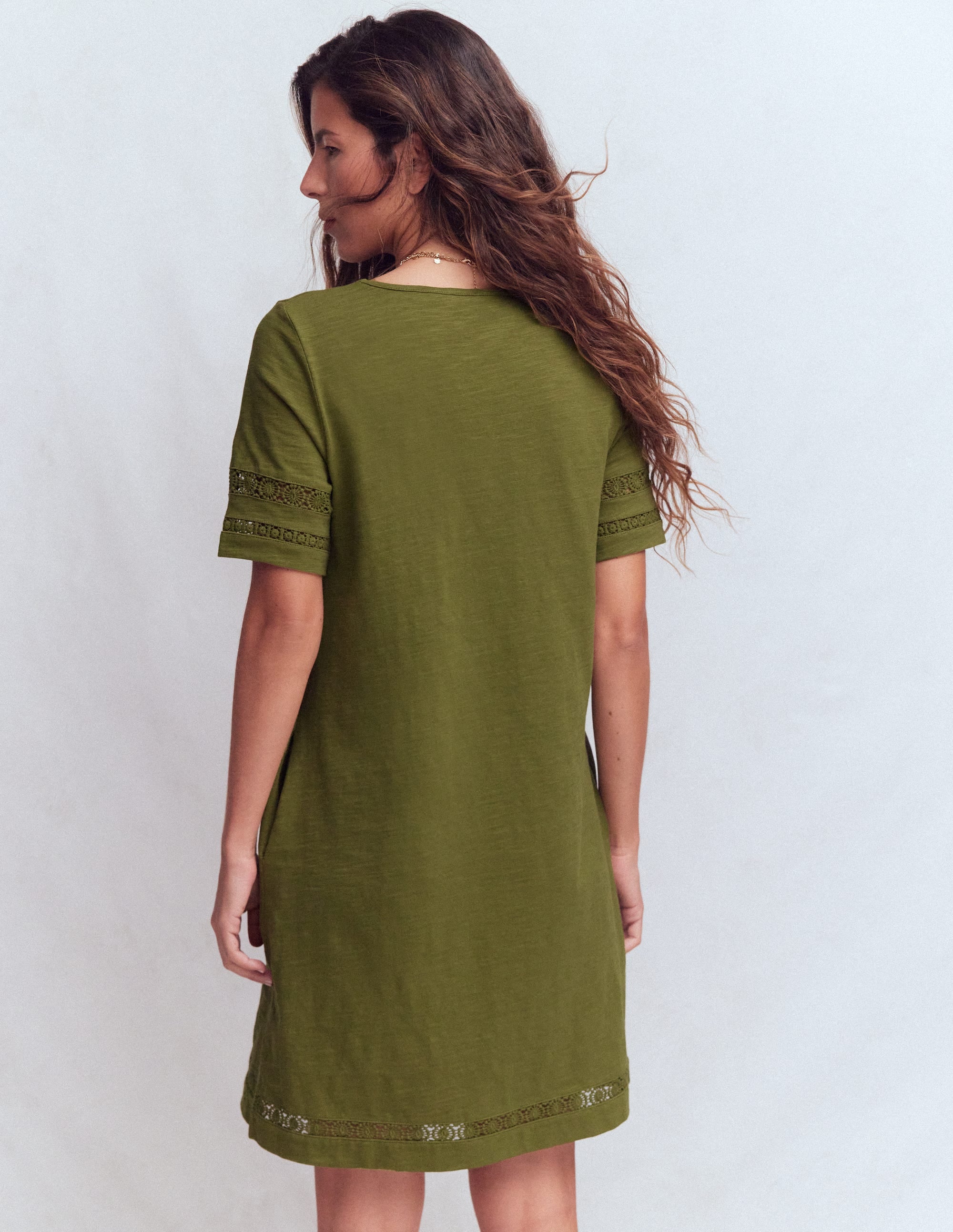 Hattie Jersey T-shirt Dress