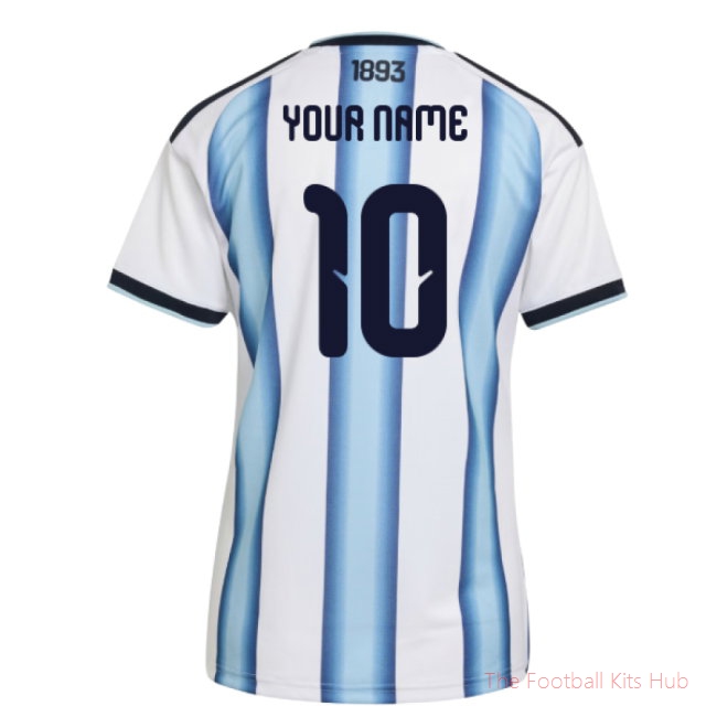 2026-2027 Argentina Home Shirt (Womens) (Your Name)