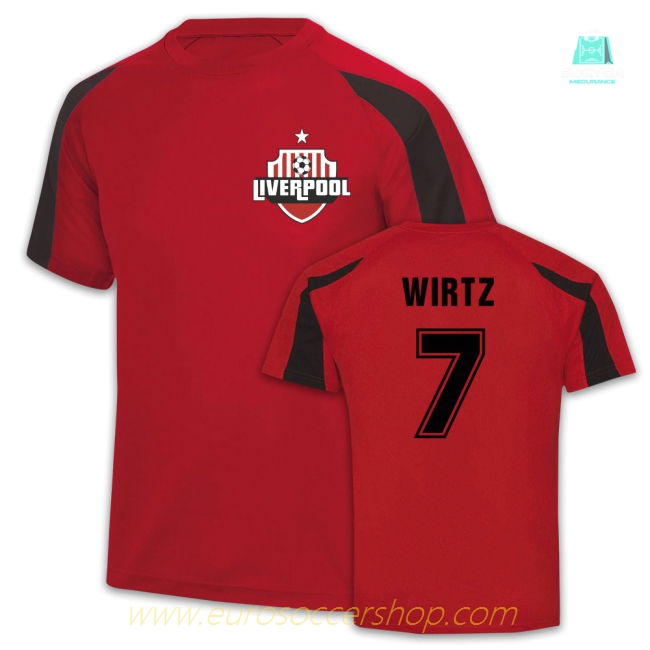 Wirtz 7 Liverpool Sport Training Jersey (Red)
