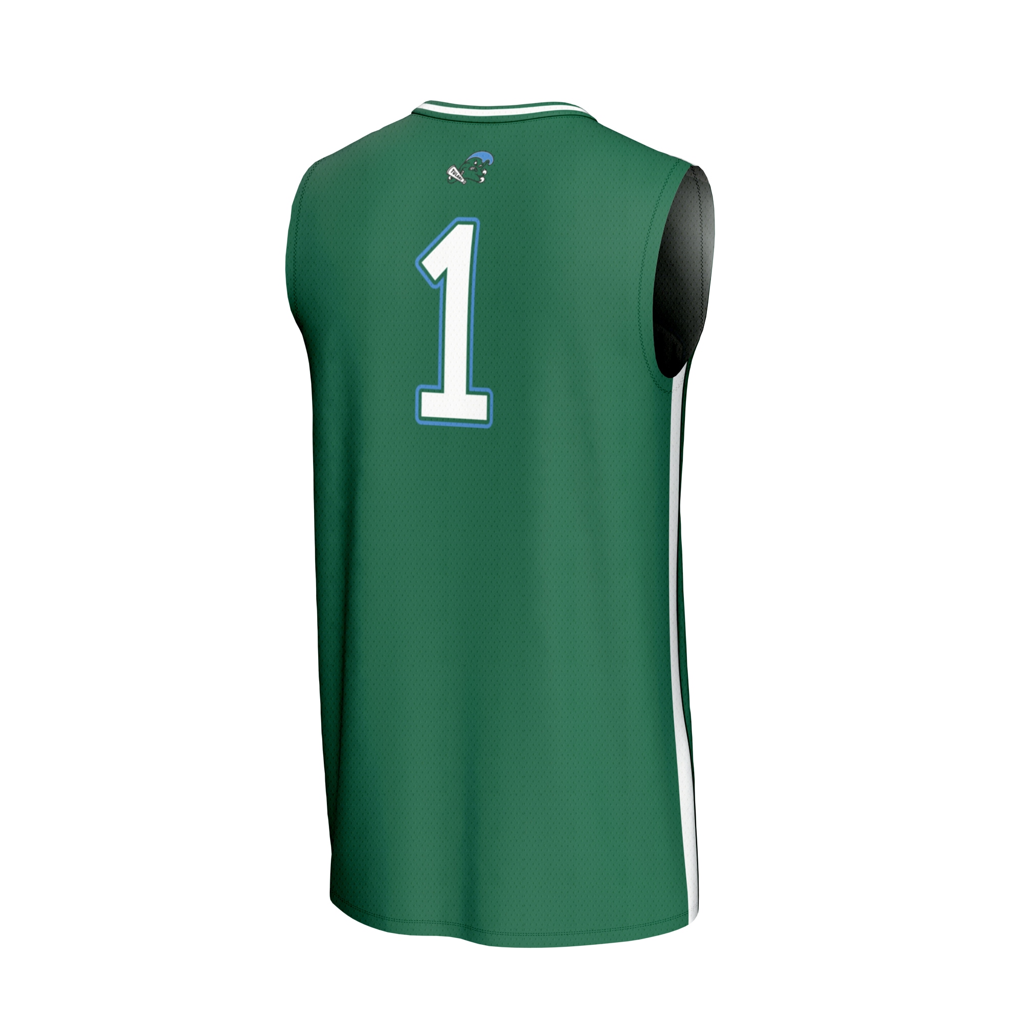 [NJP] Tulane Green Wave GameDay Greats Youth Lightweight Collegiate Basketball Fashion Jersey - Green