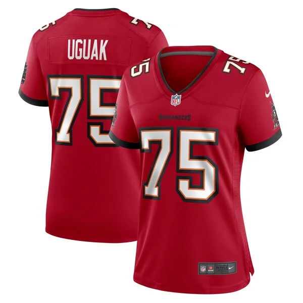 None Lwal Uguak Game Jersey - Red | NFL Player Jersey | NFL Football
