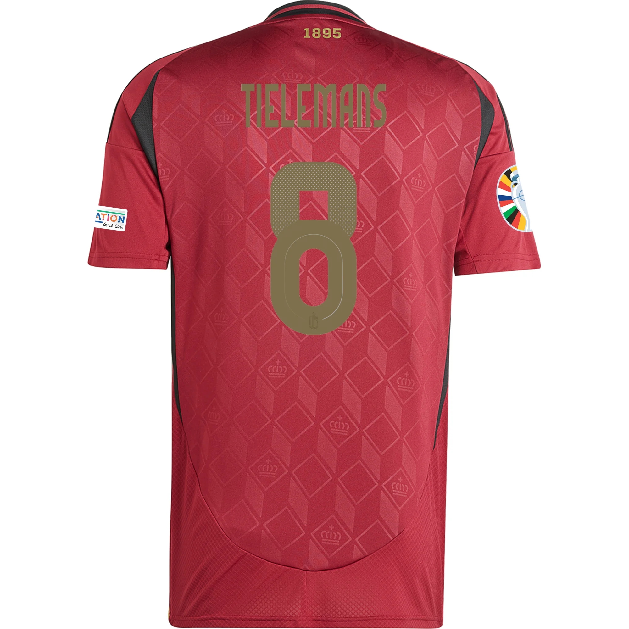 Belgium 2024-2025 UEFA Euro Home Football Jersey –  Collector Edition S