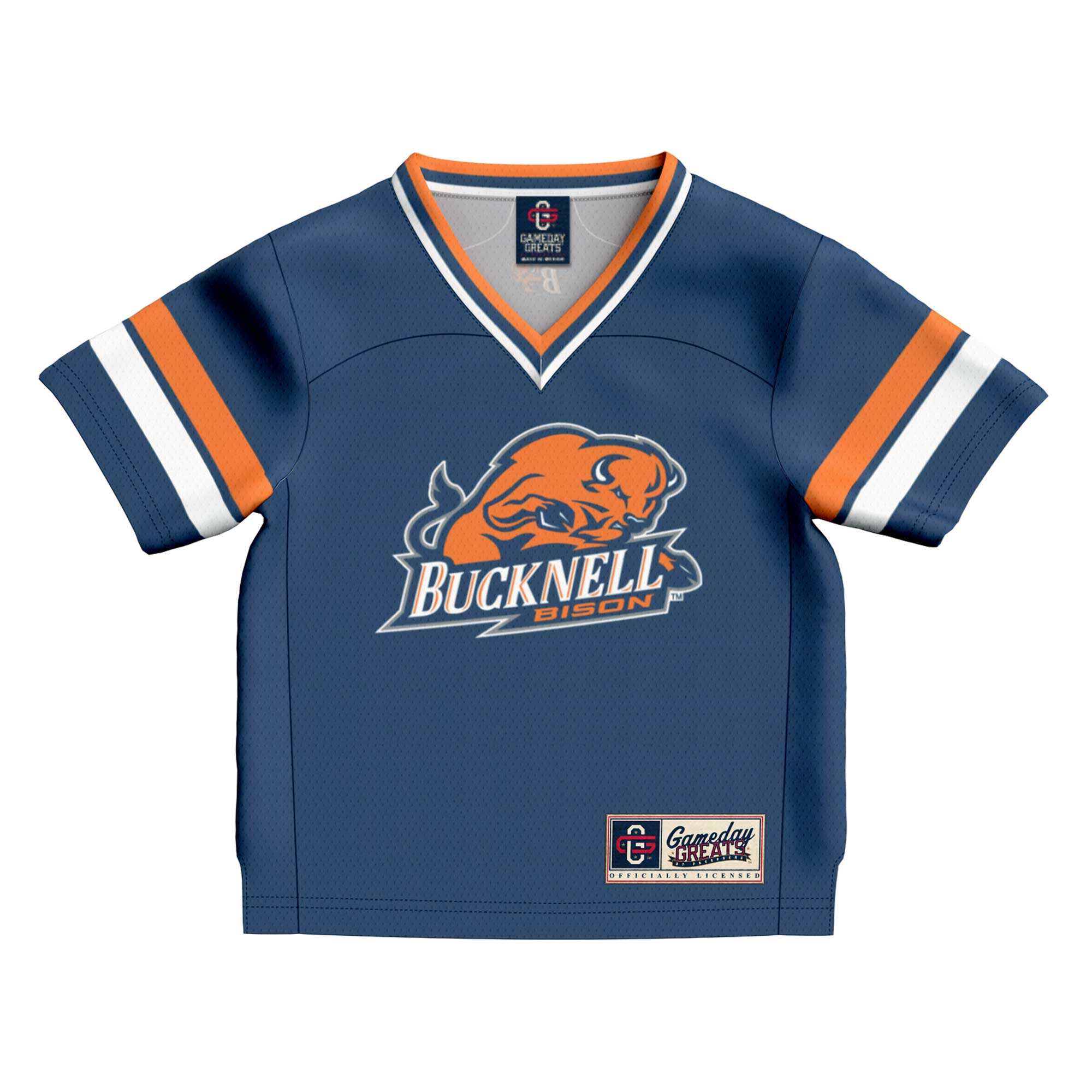 #1 Bucknell Bison GameDay Greats Infant Collegiate Football Fashion Jersey - Blue