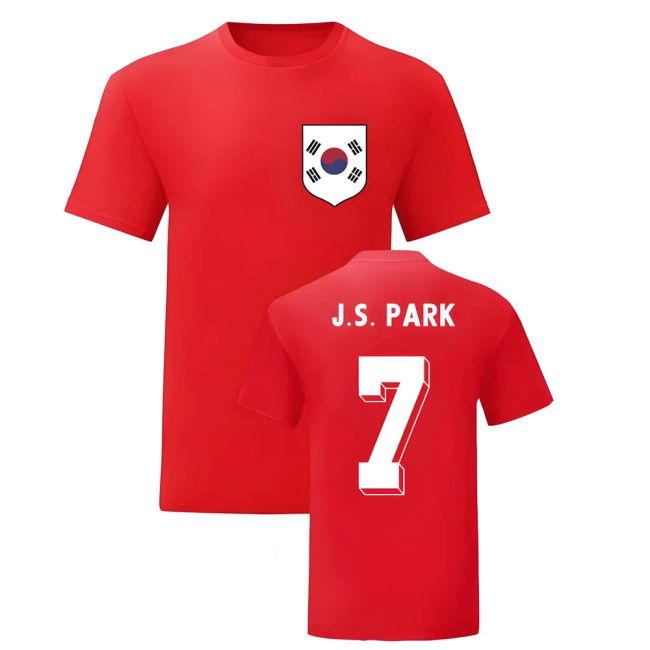 Championship Pro-Grade Park Ji-Sung South Korea National Hero Tee