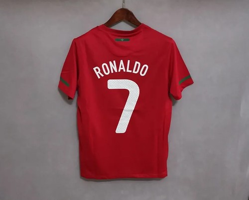 Premium 2010 Portugal Jersey Home World Cup With Vintage Design -