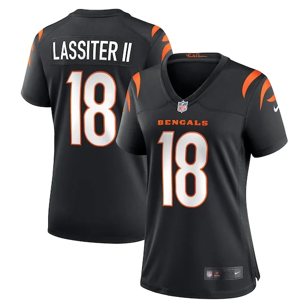 None Kwamie Lassiter Game Jersey - Black | NFL Player Jersey