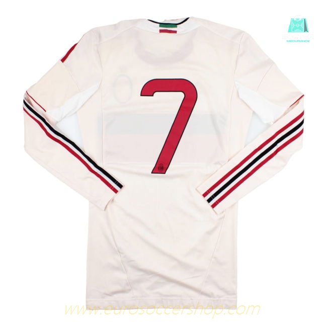 AC Milan 2012-13 Long Sleeve Player Issue Away Shirt (7 M/L) #7 (Excellent)