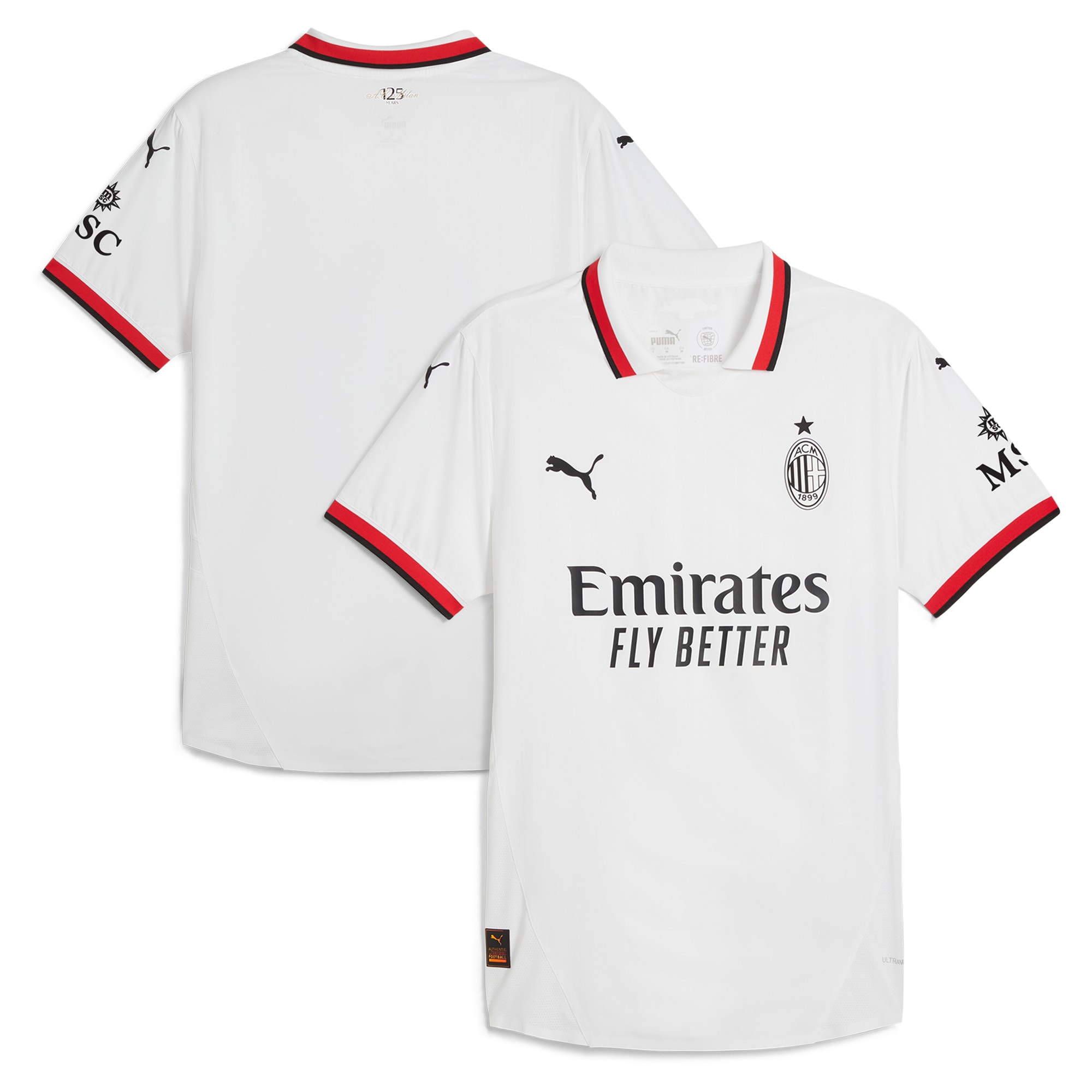 AC Milan Men's 2024 Excellent Authentic - Authentic - Free Shipping