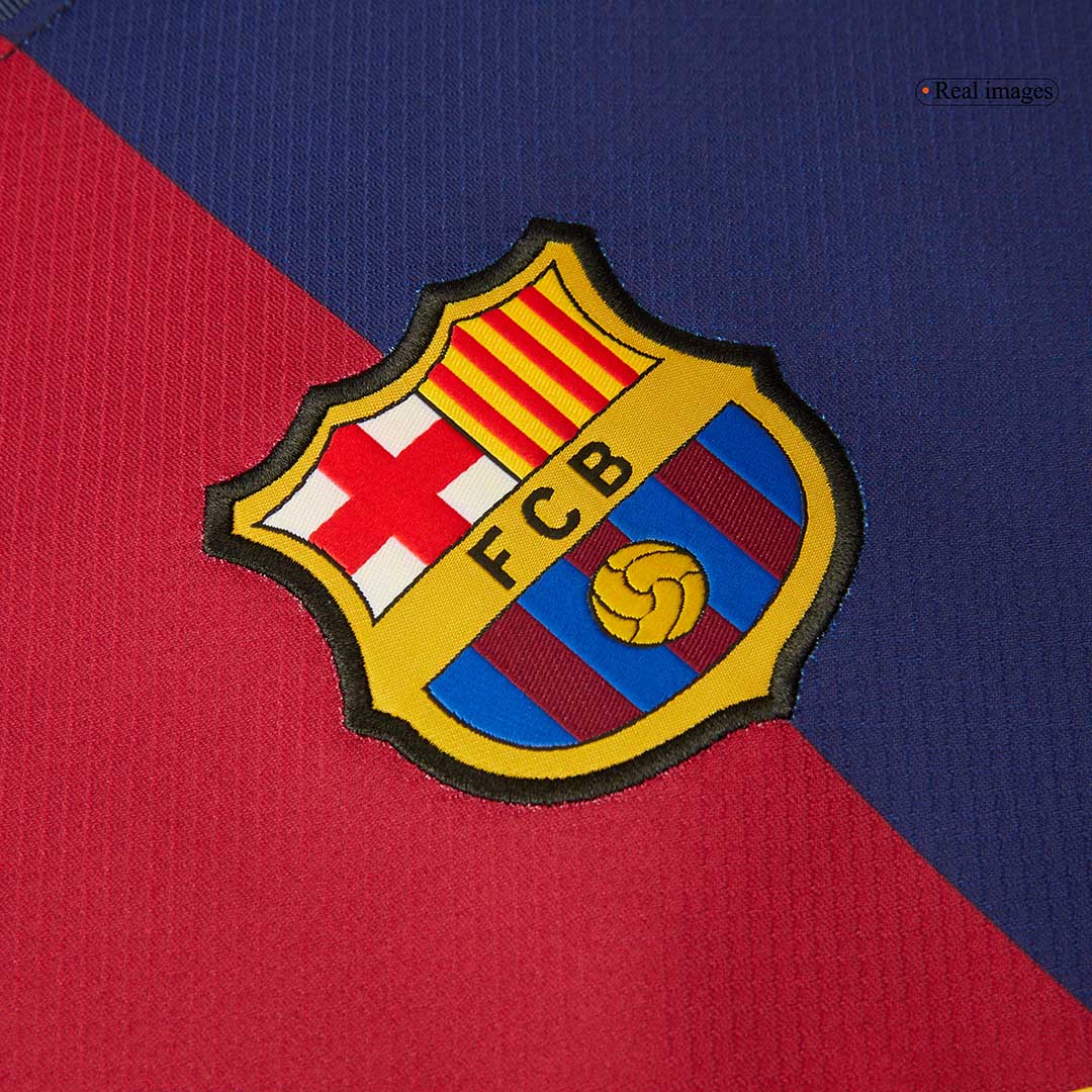 Barcelona Home  Soccer Jersey 2024/25- 125th Anniversary Authentic Kit