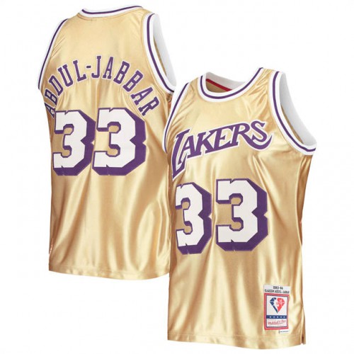 Lakers Gold Angeles Lakers #33 Nike Jersey - Great Value Game Day Wear