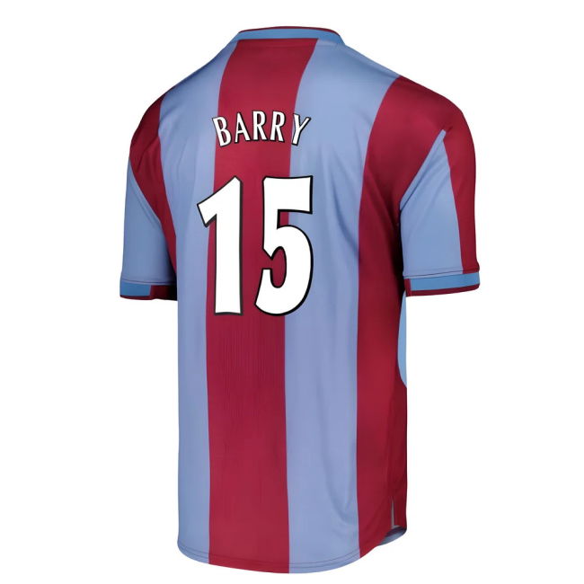 Aston Villa 2000 Home Retro Shirt (Barry 15)