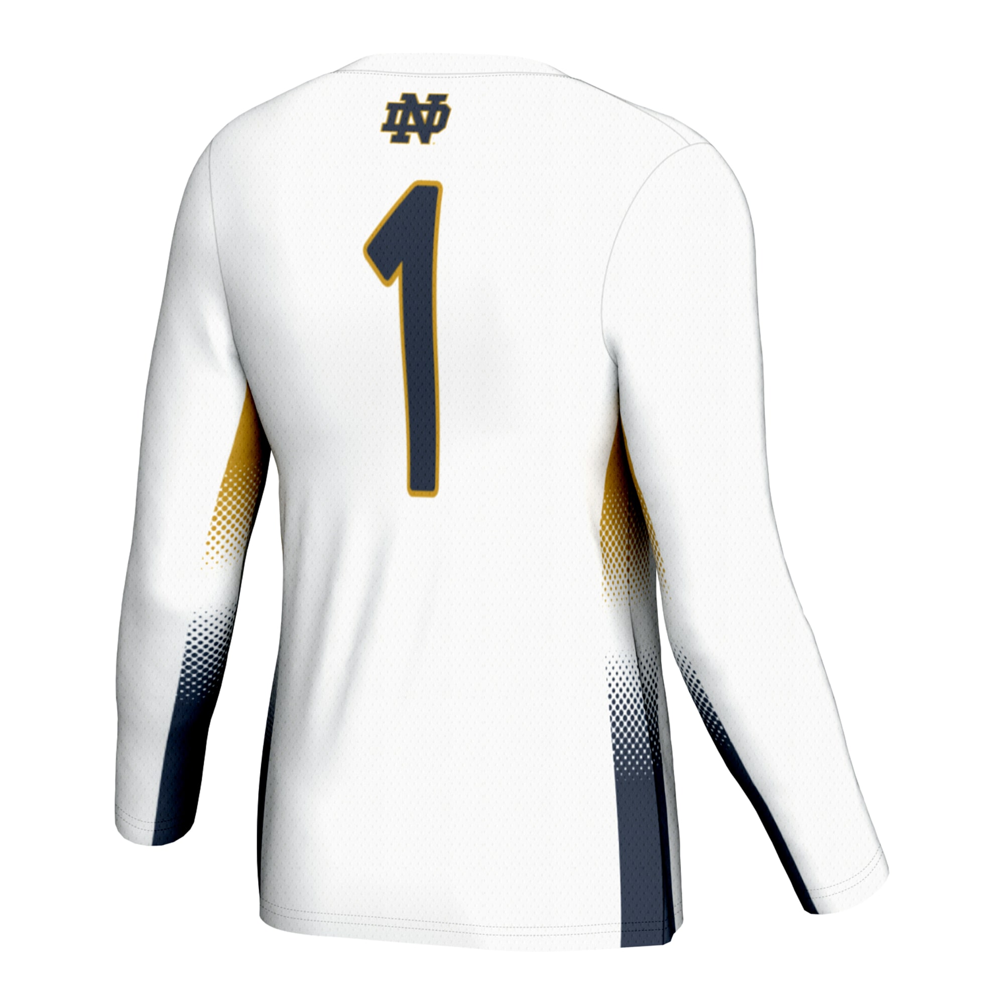 [NJP] Notre Dame Fighting Irish GameDay Greats Youth Lightweight Women's Volleyball Jersey - White