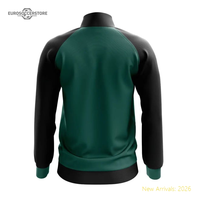 Mozambique Concept Football Track Jacket (green) - Affordable