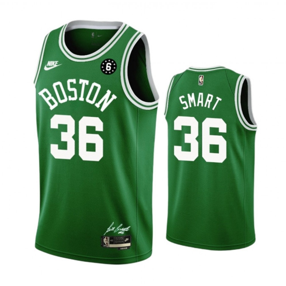 Boston Celtics 36 Green Jersey - NBA Collection