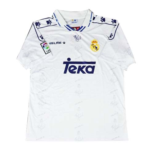 Advanced Fabric Real Madrid 93-94 White Retro Soccer Jersey Shirt