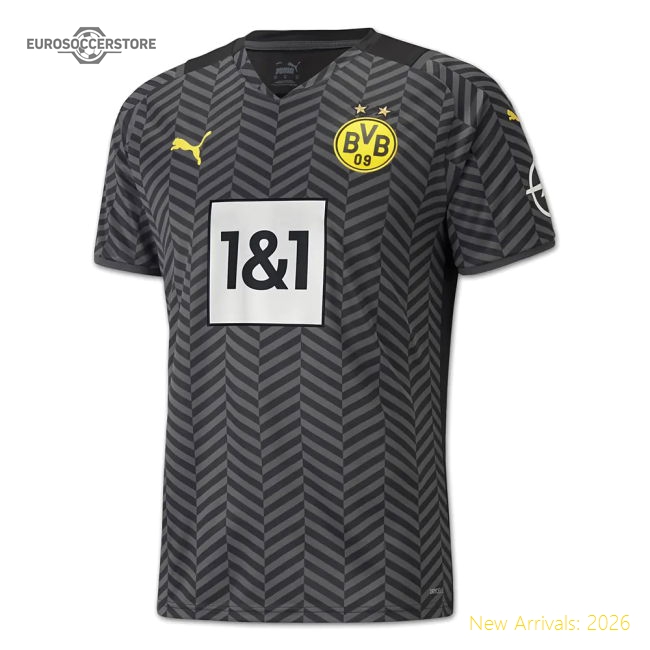 Trending 2021-2022 Borussia Dortmund Away Shirt (Haaland 9)