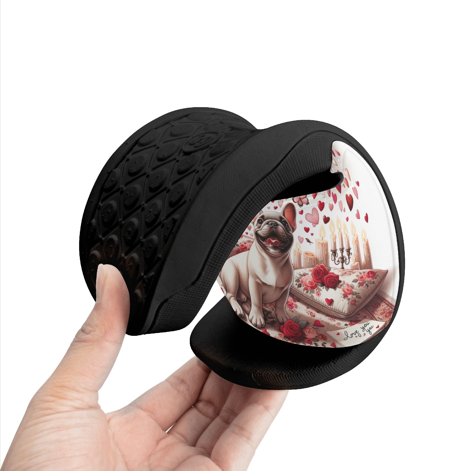 Comfy Frenchie Lover Dixie - Premium Sandals Indoor Comfort