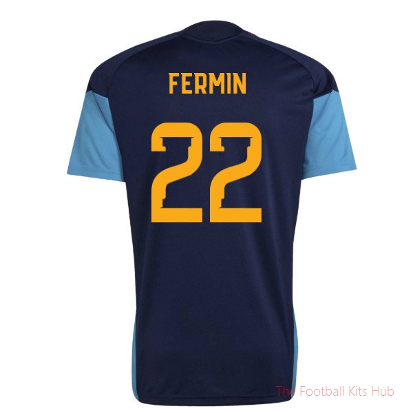 2026-2027 Spain Training Jersey (Night Indigo) (Fermin 22)