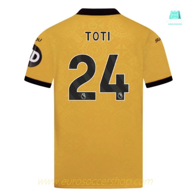 2025-2026 Wolves Home Shirt (Kids) (Toti 24)