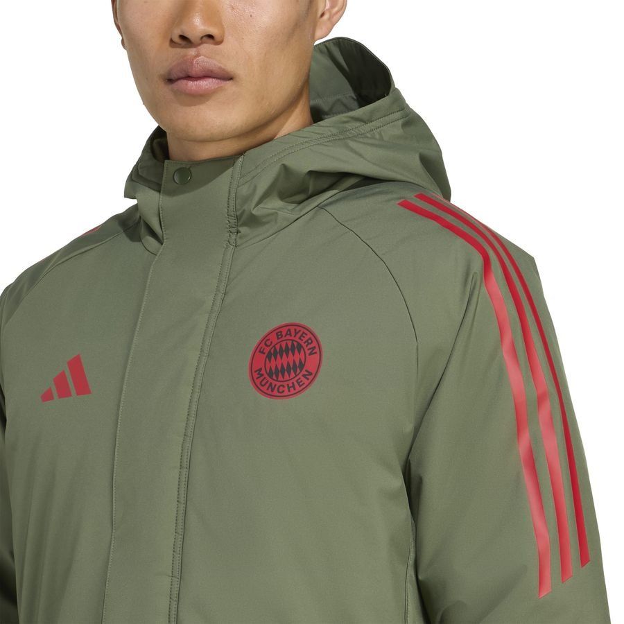 Bayern München Travel Jacket Tiro 25 Eu Parka Base Green