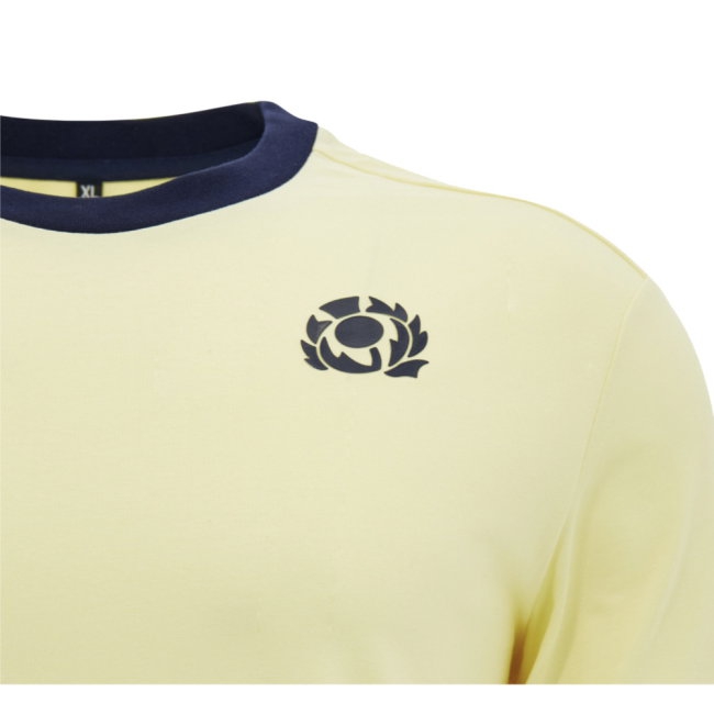 [LLS] 2026-2027 Scotland Rugby Ath Cotton T-Shirt (Sand)