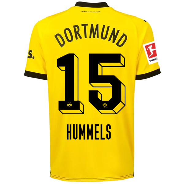 Borussia Dortmund Patch 2023-2024 Bun Home Jersey – Authentic Shirt