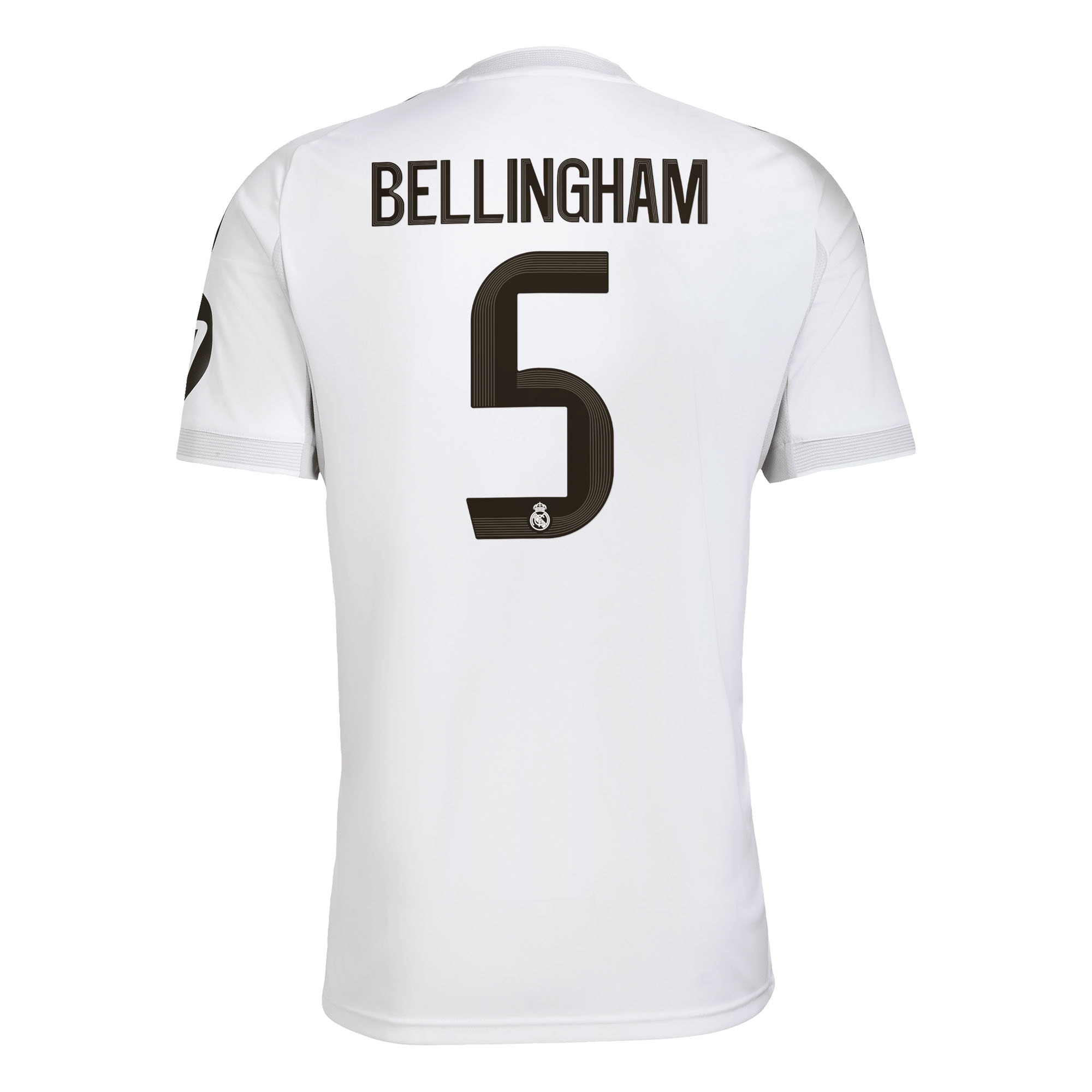 [SJH] Jude Bellingham #5 Real Madrid 2025/26 Home Replica Jersey - White
