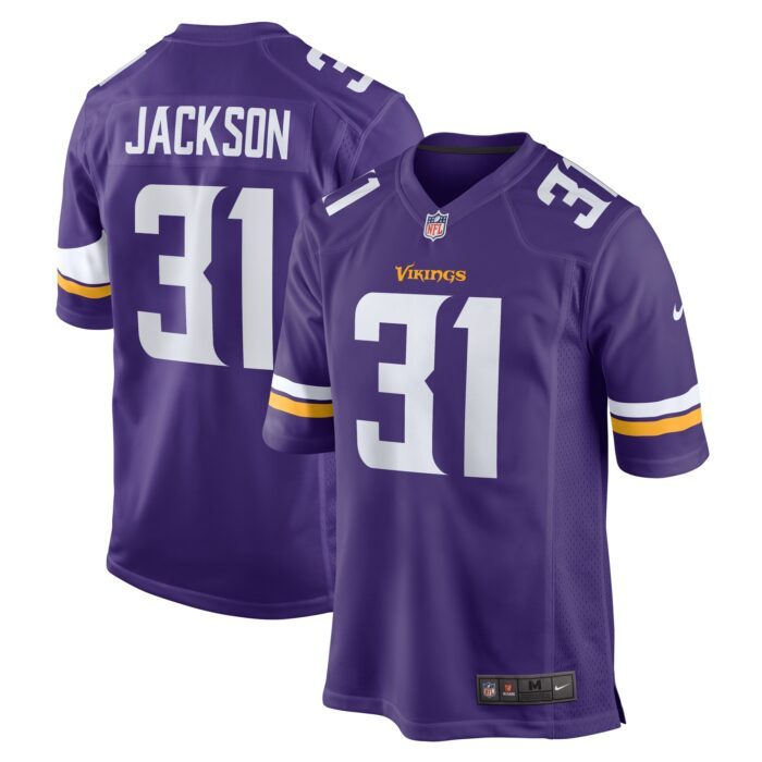 None Men's Star Player MIN Vikings Game-Ready Jersey Football Appare
