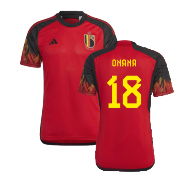Authentic 2022-2023 Belgium Home Authentic Championship Premium