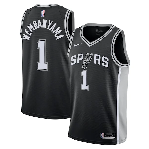 Victor Wembanyama SAS Swingman Jersey - authentic NBA - Black