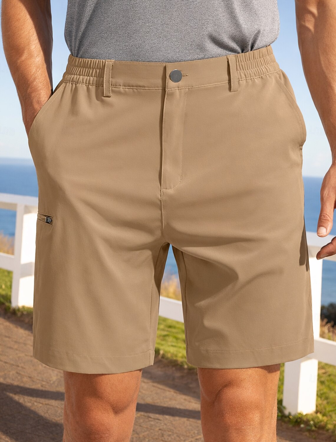 Men's Running Shorts Athletic Gym Pockets Casual Daily Outdoor Summer