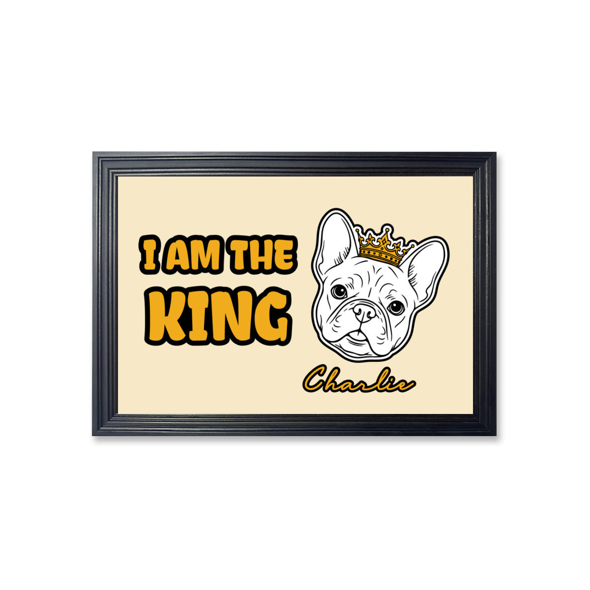 Pet-Lover Cleo - Personalized Framed Poster • Wall Decoration for Eve...