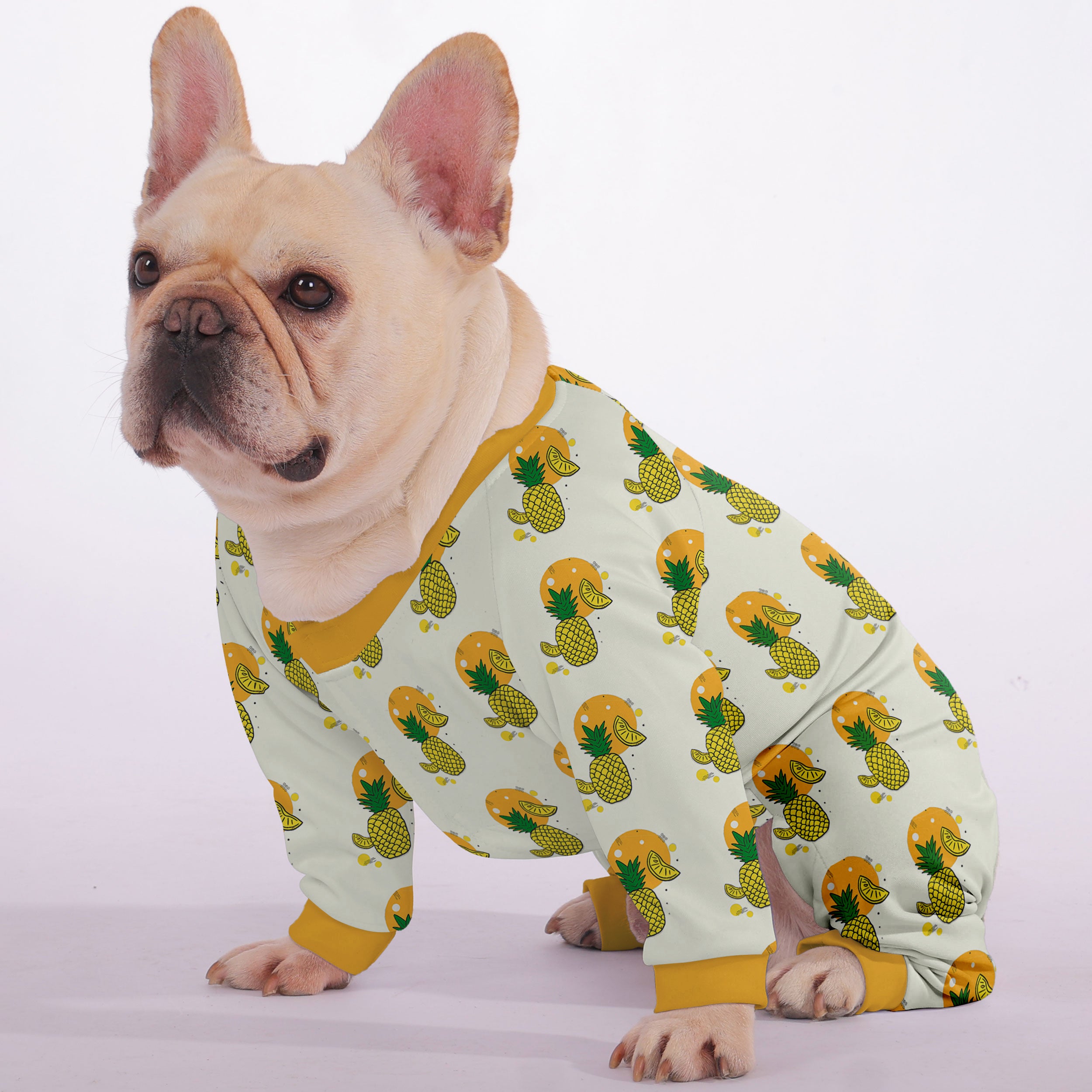 Non-slip Daisy - Comfortable Frenchie Pajama For Frenchie Pups