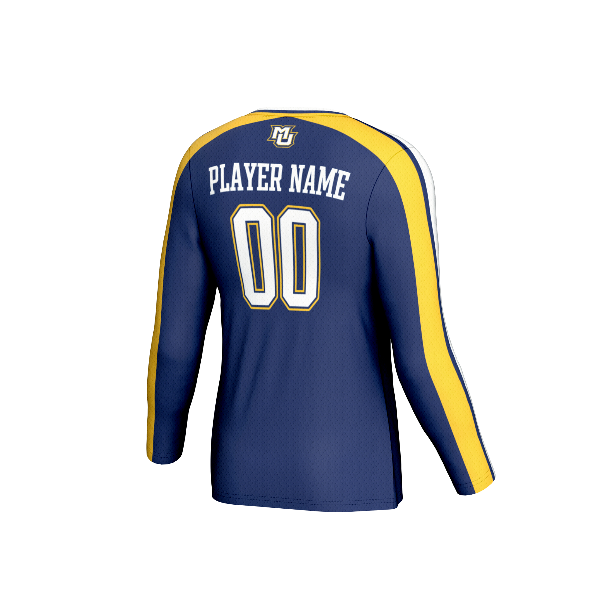 [NJP] Marquette Golden Eagles GameDay Greats Unisex NIL Pick-A-Player Collegiate Women's Volleyball Lightweight Fashion Jersey - Blue