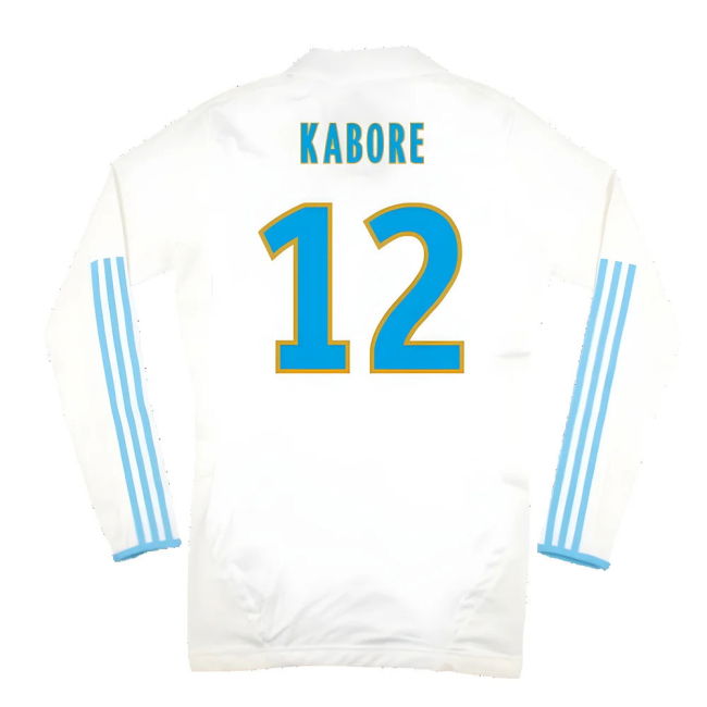 Marseille Player Spec Long Sleeve Home Shirt Excellent L Kabore #1...