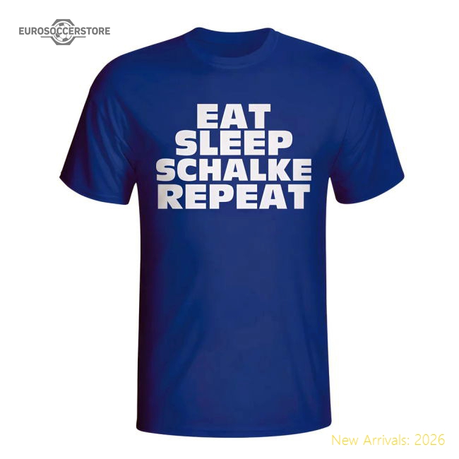 Club Teams,Schalke Kids T-Shirt - (Blue) Fan Edition Match Wear