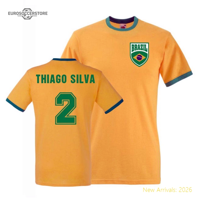 Football Brazil T-shirt - Authentic Breathable Construction