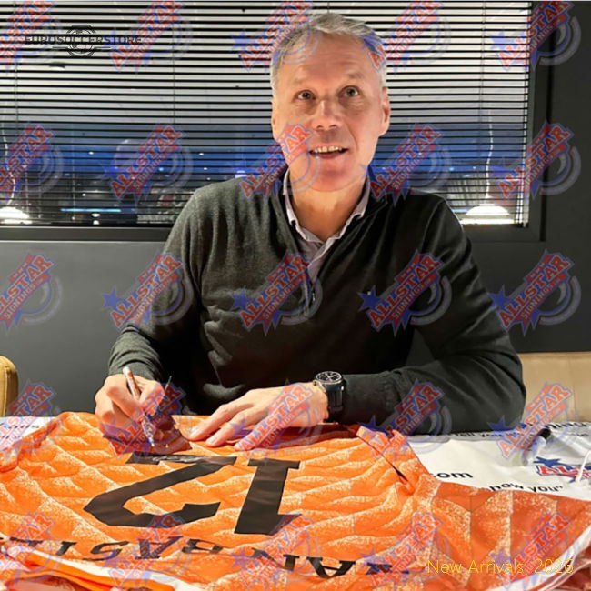 Van Basten Signed Supporter Jersey For Match Days
