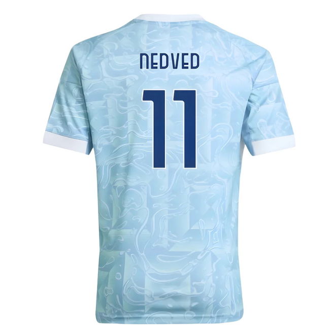 Juve Juventus Away Shirt Kids Nedved #11 Durable Material Committe...