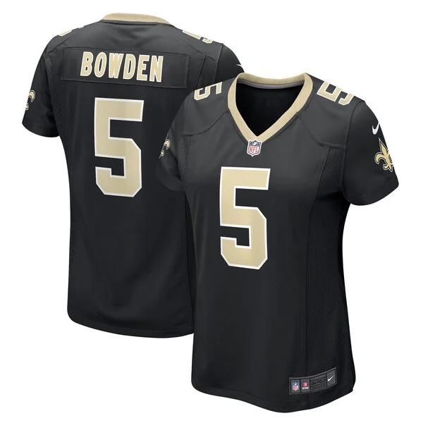 New Orleans Saints Game NFL Jersey - Black | Elite Football Apparel