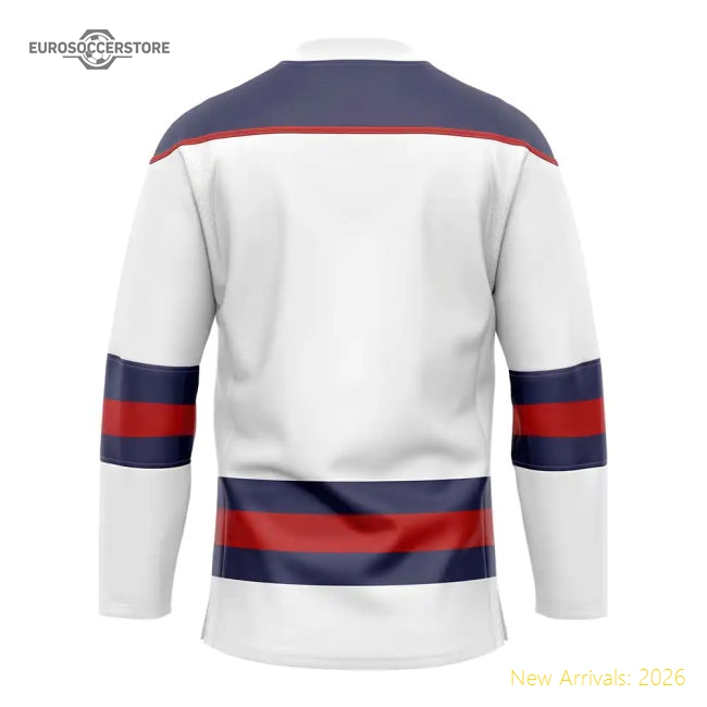 United National Teams States Home Kit Ice Hockey Soccer Shirt