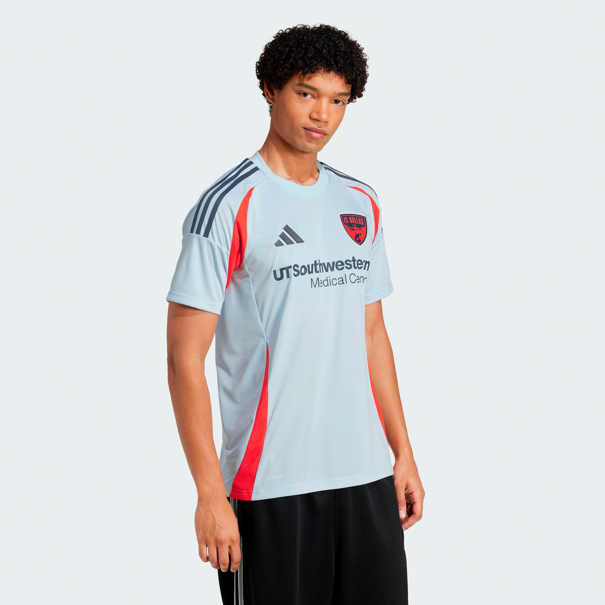 [LK] Women's FC Dallas 2025 The Inferno Kit Replica Jersey - Light Blue
