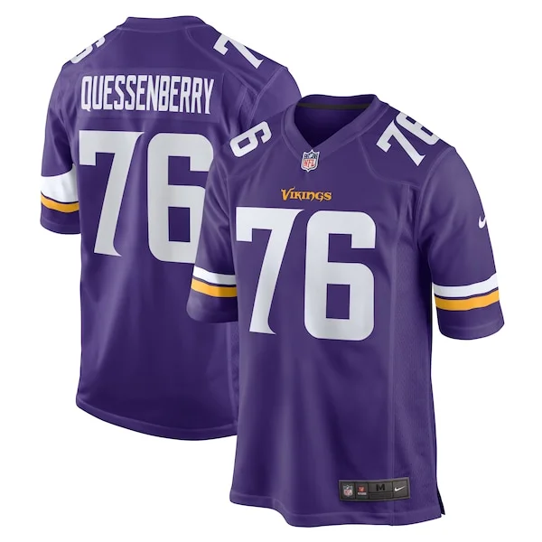 None Game NFL Jersey - Purple | Elite Football Apparel | NFL Football
