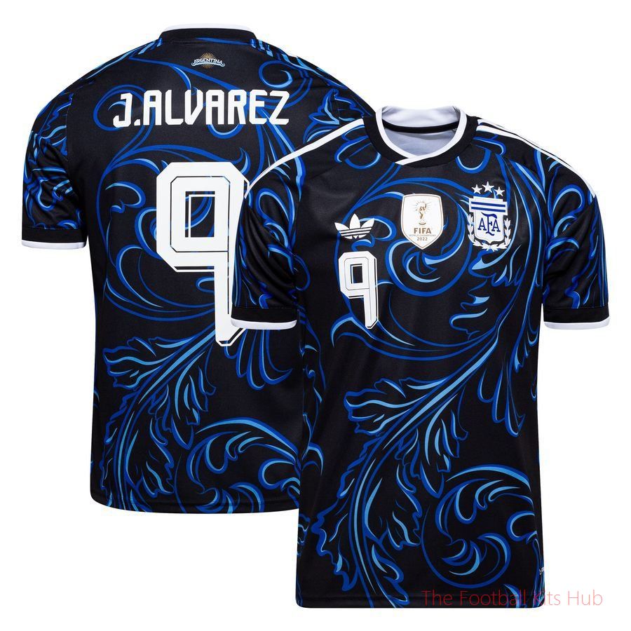 [JED] Argentina Away Shirt World Cup 2026 J. ALVAREZ 9