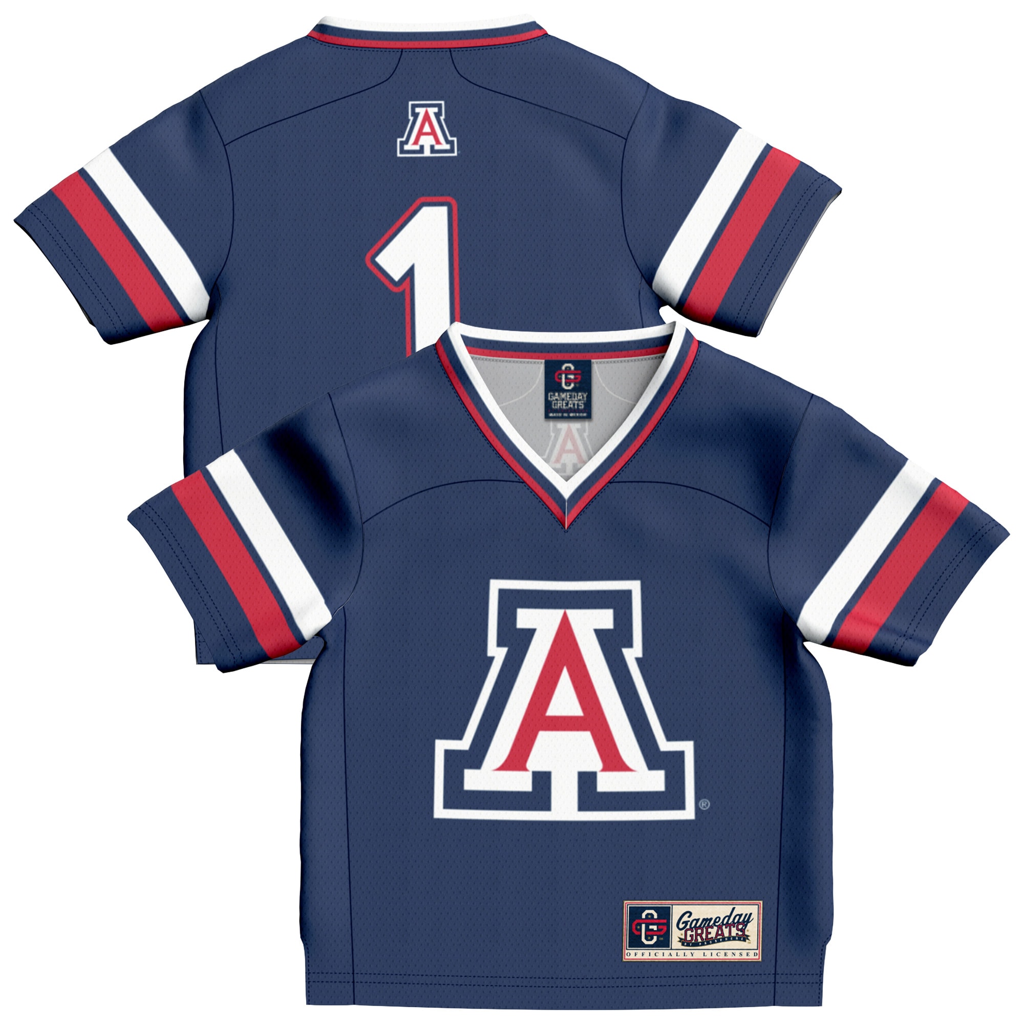 [Toddler] Arizona Wildcats #1 Football Jersey - Navy | Stadium Series 26/27 Season