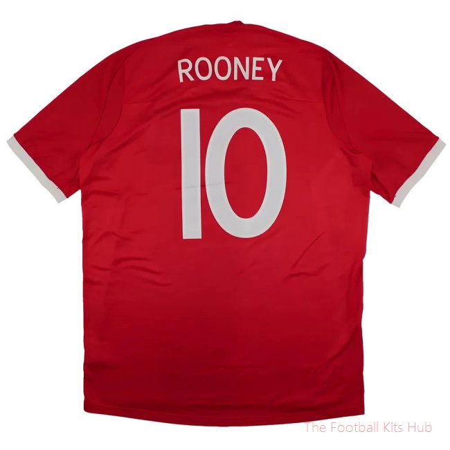 England 2010-11 Away Shirt (S) Rooney #10 (Excellent)
